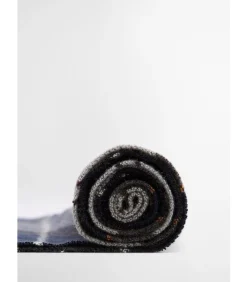 Heren Barbour Galingale tartan scarf - grey midnight tartan