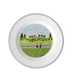 Clearance Gebaksbord Ontmoeting Design Naif Tafelgerei