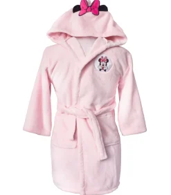 Kinderen Disney Geborduurde kamerjas met kap, HOME MINNIE LOVE