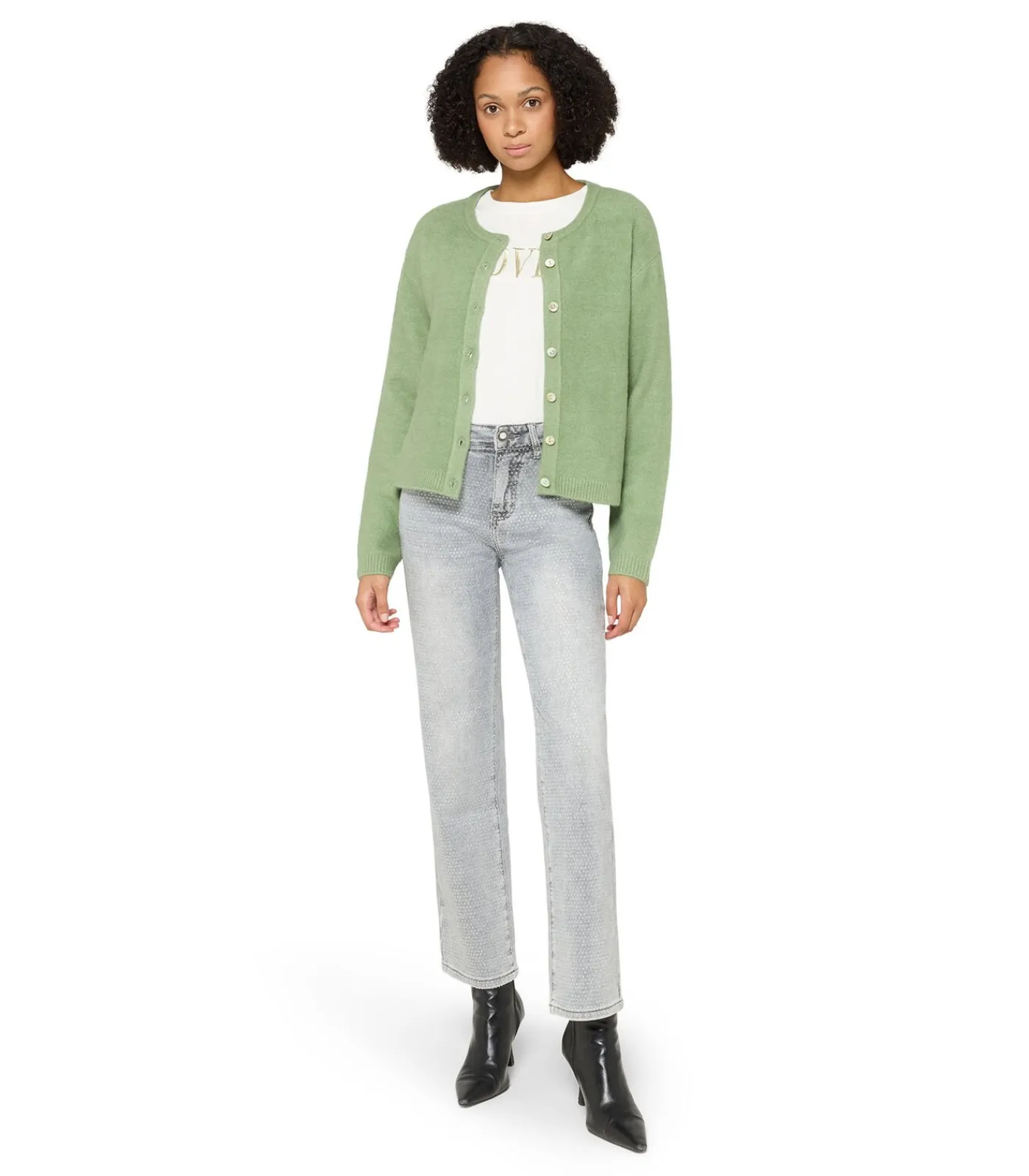 DAMES Cartoon Gebreid vest