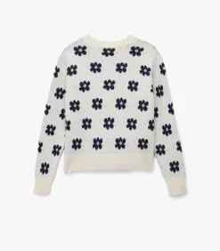 DAMES Koton Gebreid vest met bloemenmotief