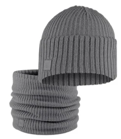 Hot Gebreide & fleece nekwarmer Rutger Heren Sjaals