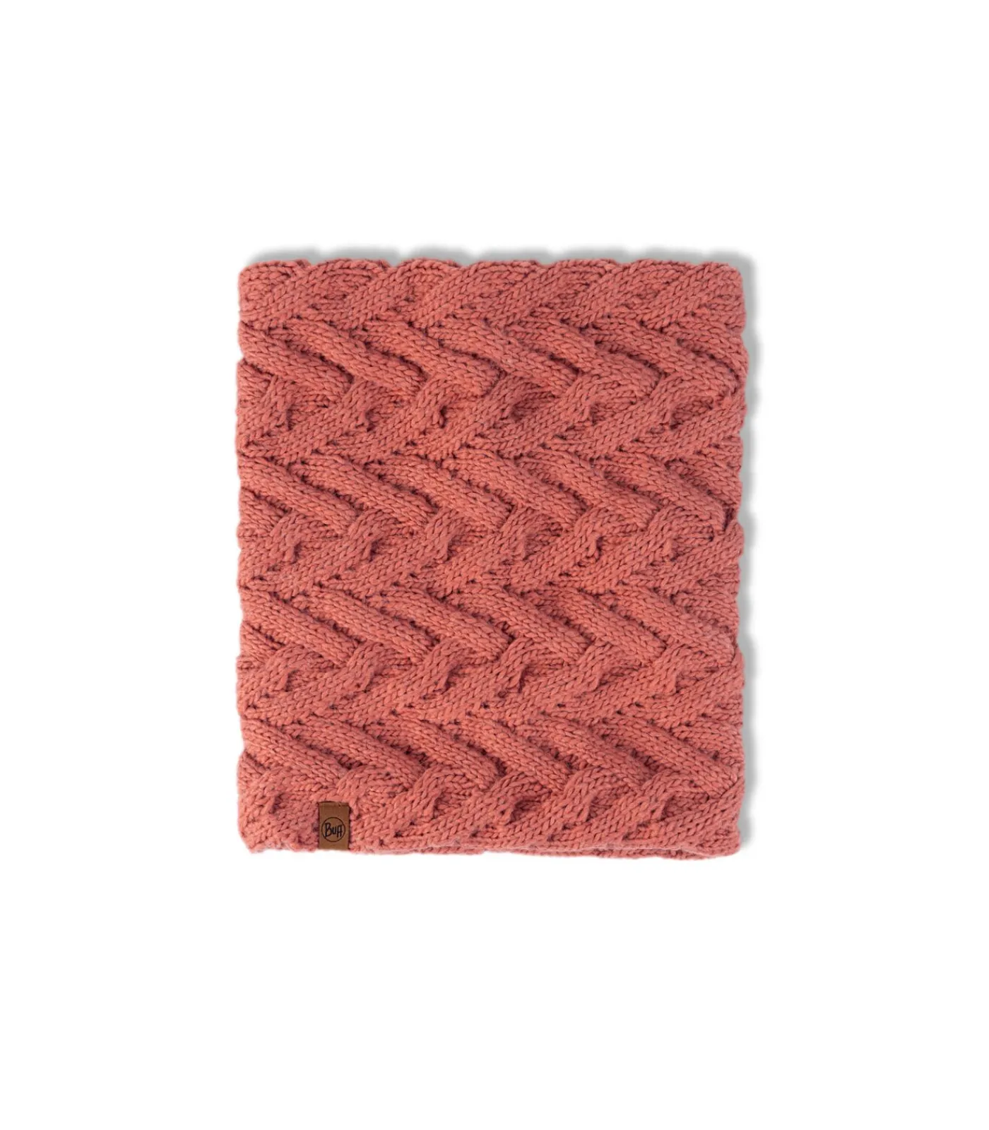 Heren BUFF Gebreide & fleece nekwarmer Caryn Crimson