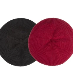 New Gebreide baret voor dames Soft Touch Rood DAMES Hoeden & Petten