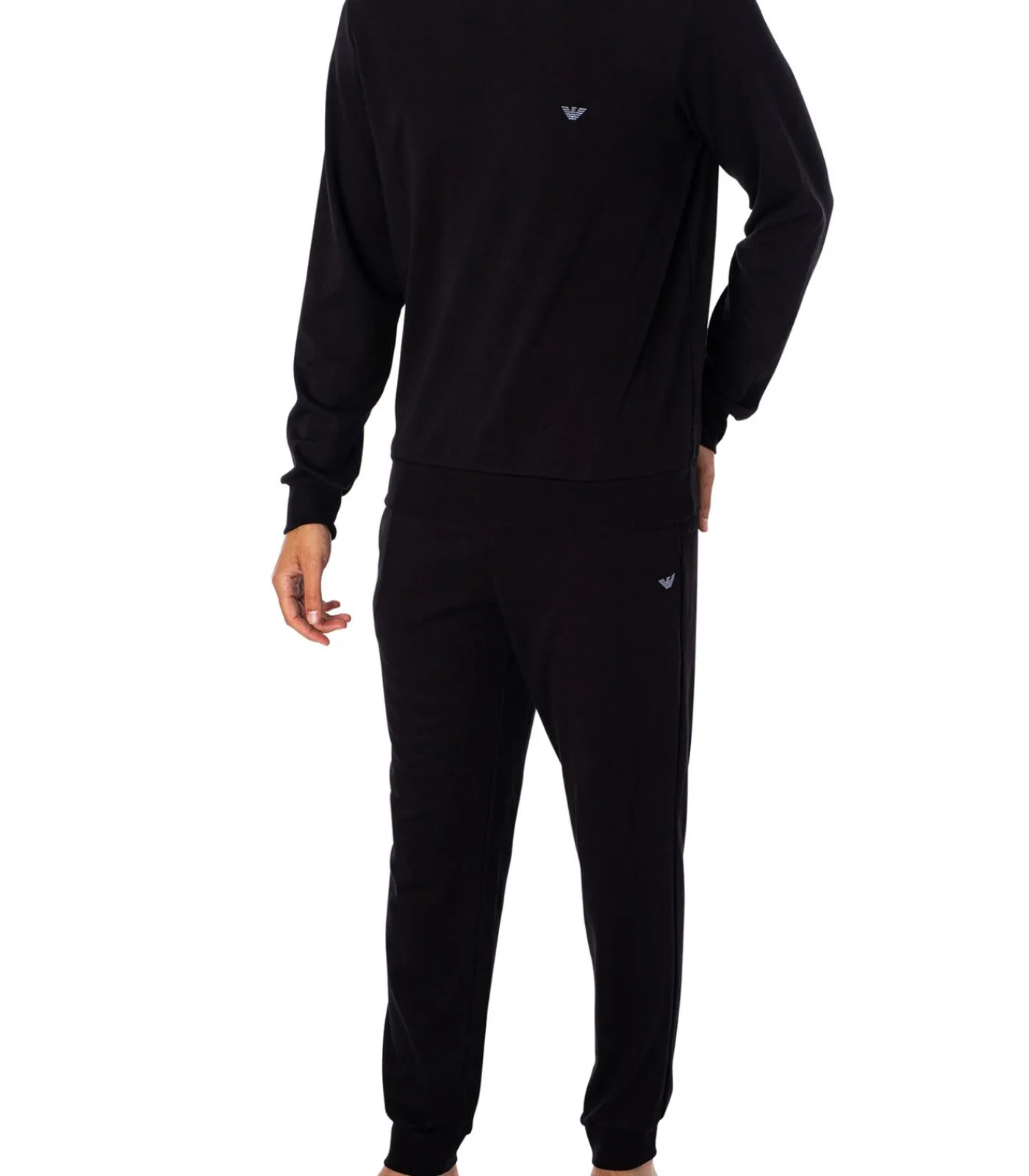 Best Gebreide Loungeset Met Lange Mouwen Heren Pyjama's