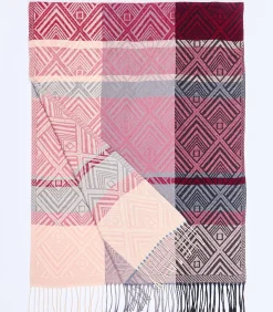 DAMES La Fiancée Gebreide rechthoekige sjaal BELLY