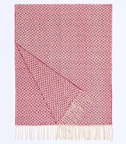 Hot Gebreide rechthoekige sjaal GEO DAMES Sjaals