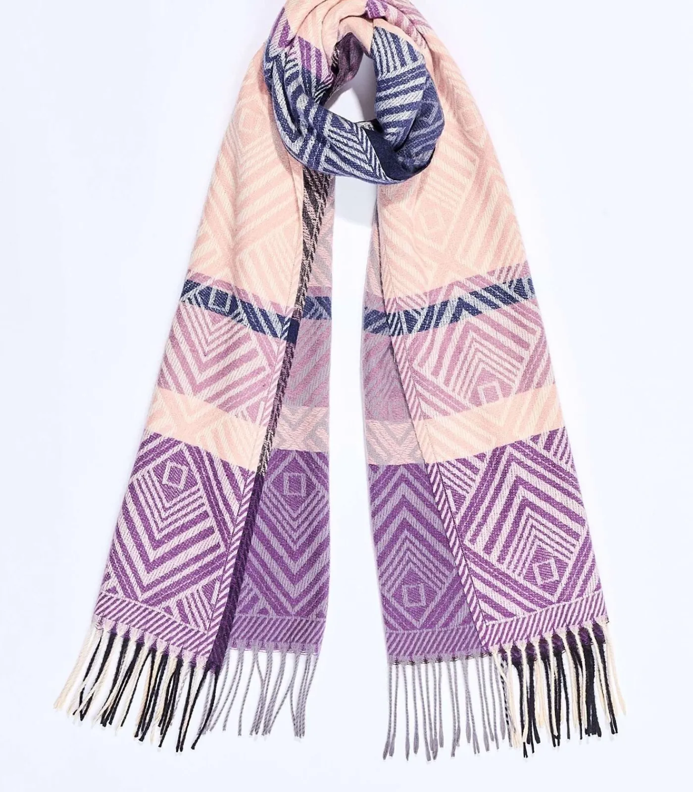 Gebreide rechthoekige sjaal BELLY DAMES Sjaals