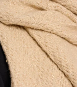 DAMES Rino&Pelle Gebreide sjaal Licht OS