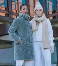 DAMES Rino&Pelle Gebreide sjaal Licht OS