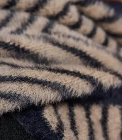 DAMES Rino&Pelle Gebreide sjaal Oat zwart OS