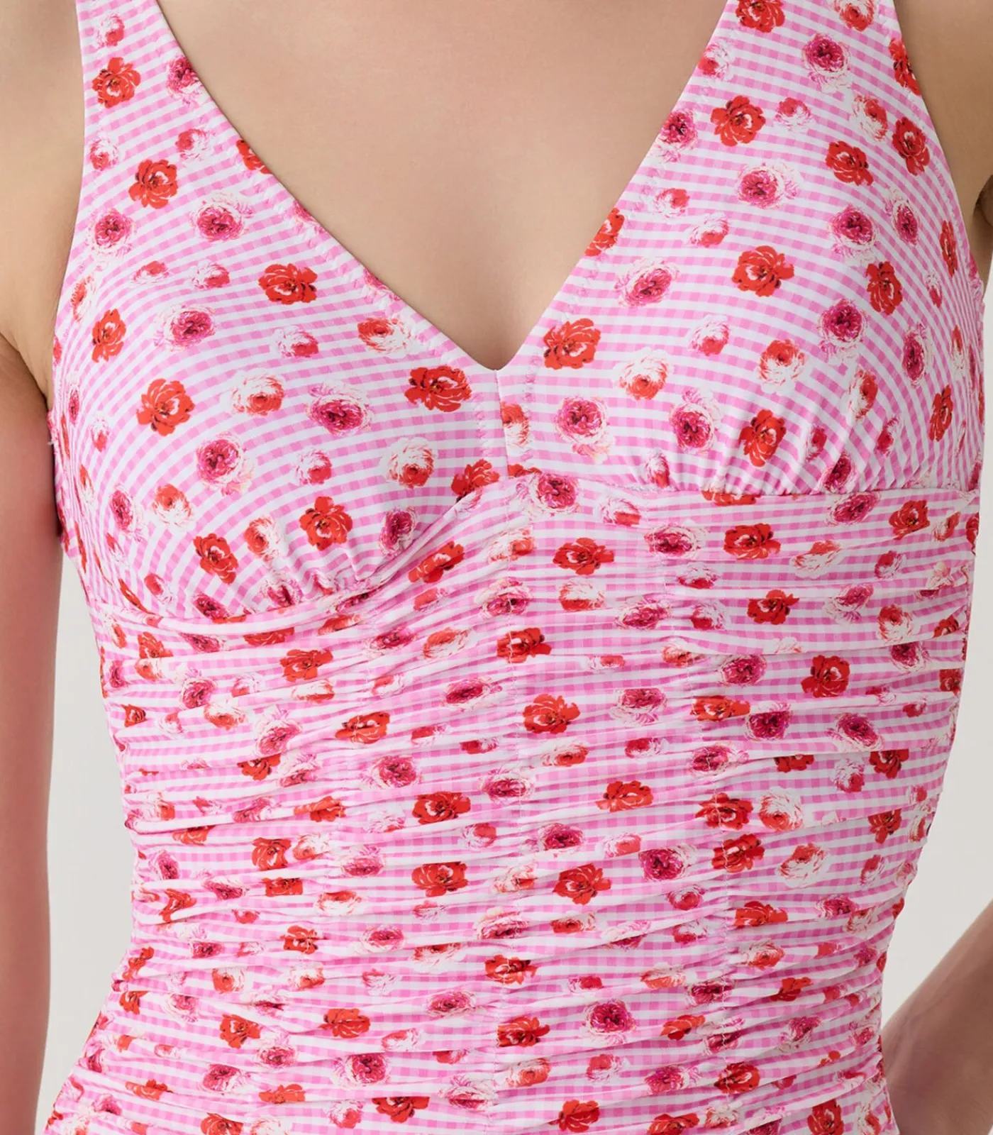 Best Gedrapeerd badpak uit 1 stuk Escalet DAMES Badmode