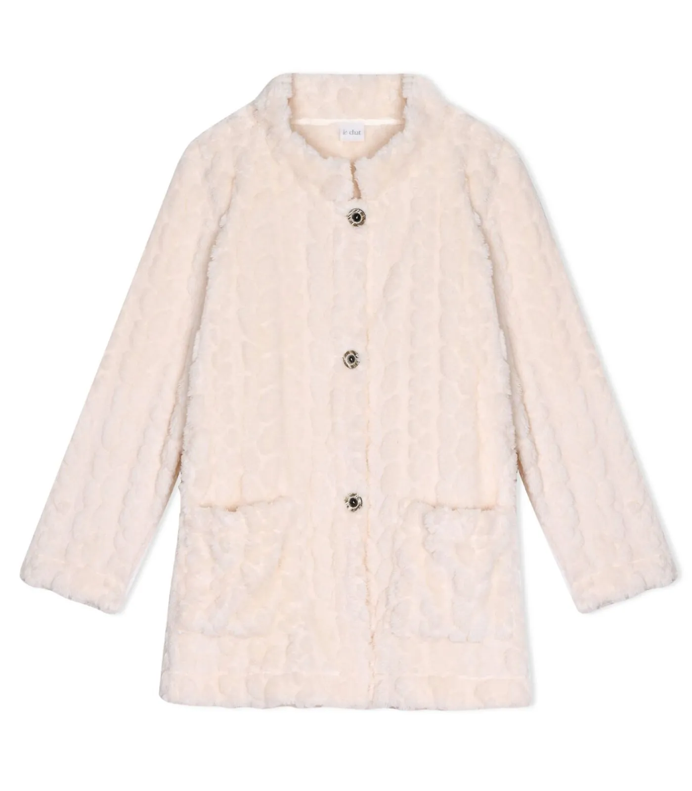 DAMES LE CHAT Geknoopt jasje met gevlochten effect ESSENTIEL 174