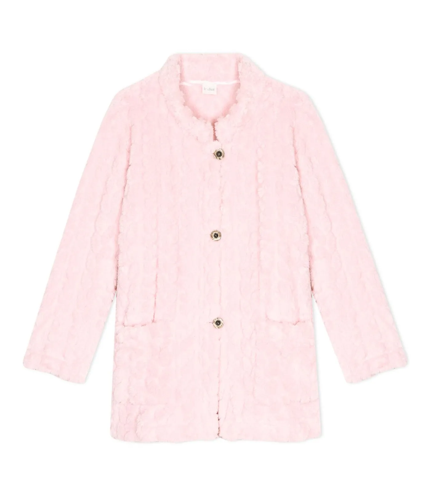 DAMES LE CHAT Geknoopt jasje met gevlochten effect ESSENTIEL 174