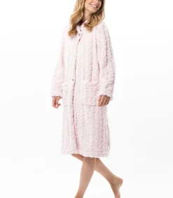 Discount Geknoopte kamerjas met gevlochten effect ESSENTIEL 163 DAMES Loungewear