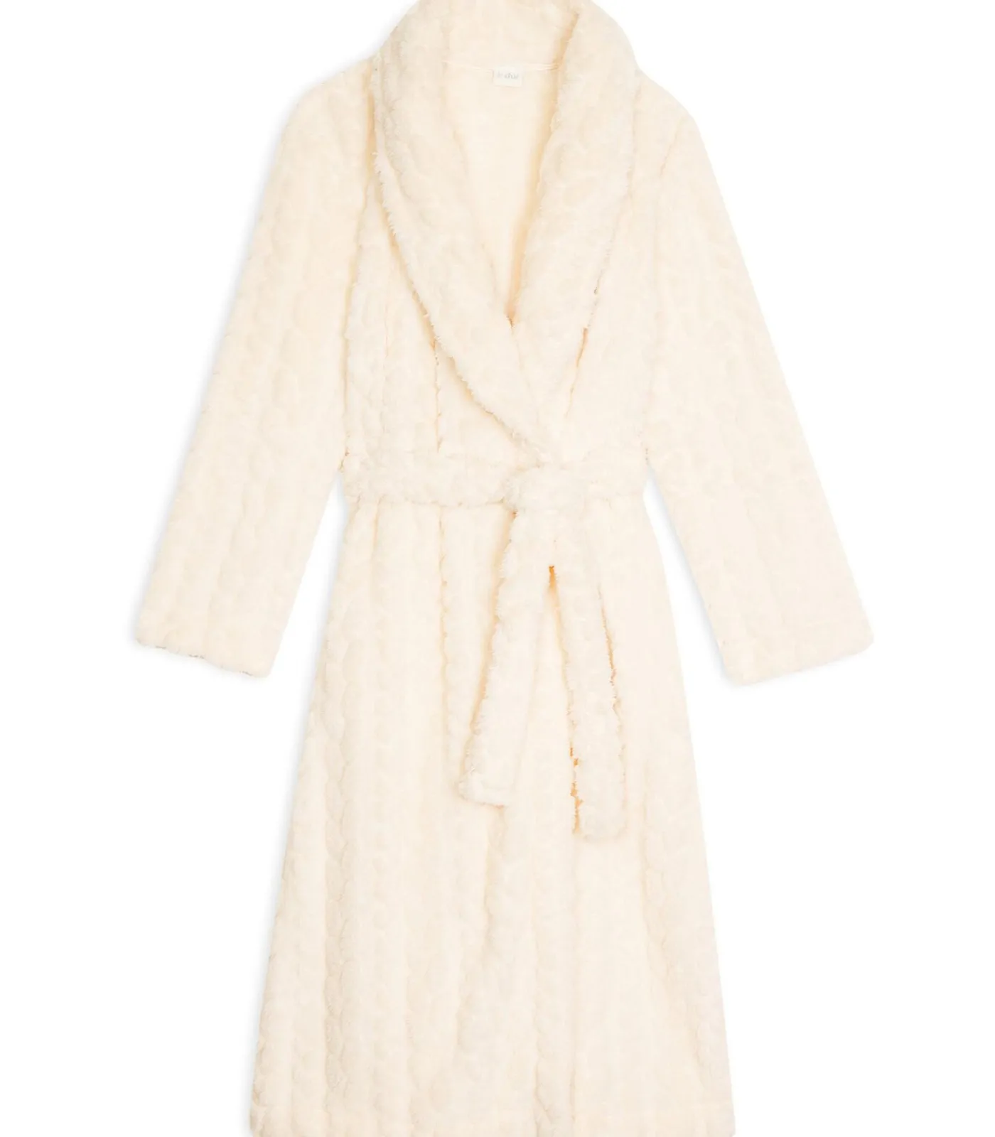 Hot Gekruiste badjas met gevlochten effect ESSENTIEL 160 DAMES Loungewear