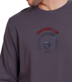 Outlet Gentlemen Pyjama outfit broek top lange mouwen SClub Heren Pyjama's