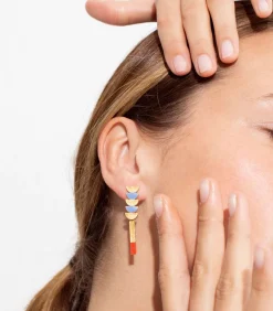 Sale Geometrische en kleurrijke Somni oorbellen DAMES Oorbellen