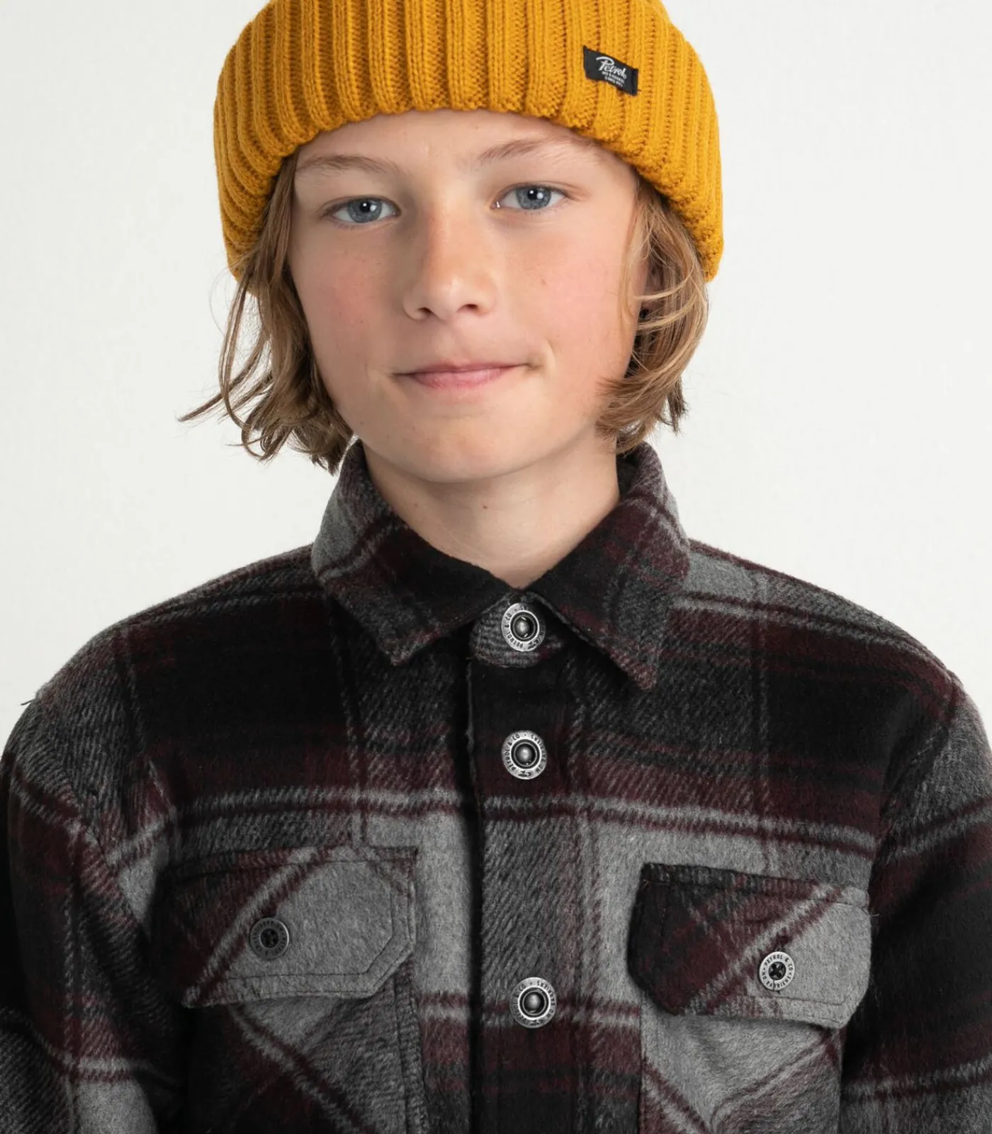 Kinderen Petrol Industries Geruit overhemd