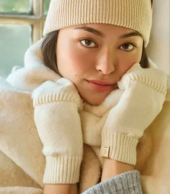 Outlet Geruite damessjaal met franjes Crème DAMES Sjaals