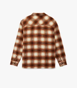 Outlet Geruite Flanellen Overhemd Lange Mouwen Kinderen Tops