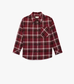 New Geruite Heren Kinderen Overhemd Lange Mouwen Kinderen T-Shirts & Polo's