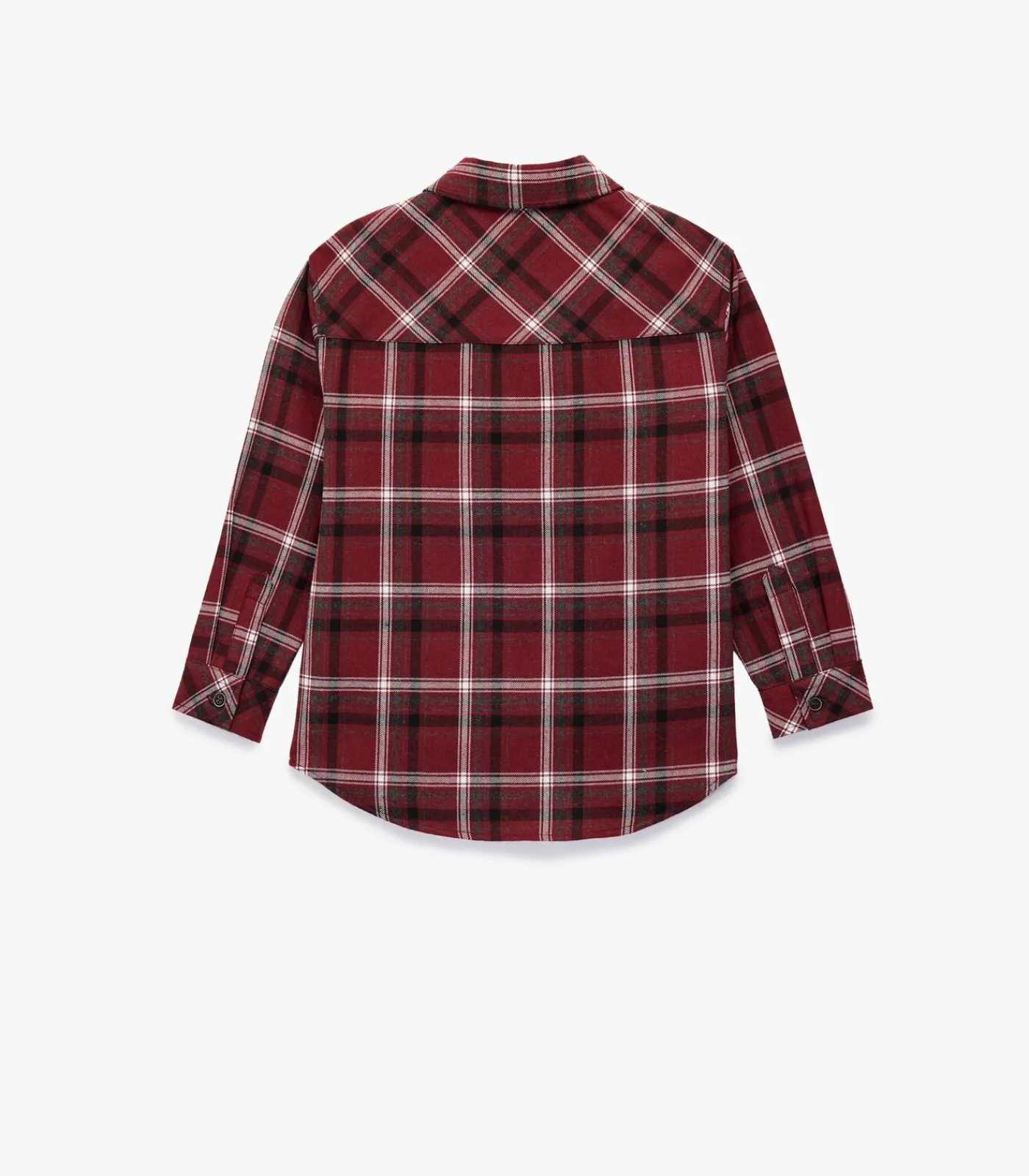 New Geruite Heren Kinderen Overhemd Lange Mouwen Kinderen T-Shirts & Polo's