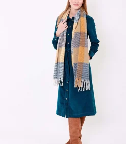 Geruite rechthoekige sjaal ORENDA DAMES Sjaals