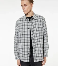 Kinderen Koton Geruite Regular Fit Overhemd met Lange Mouwen