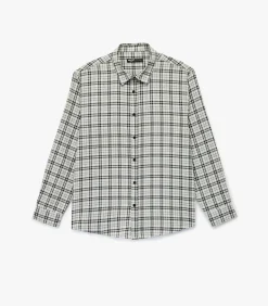 Kinderen Koton Geruite Regular Fit Overhemd met Lange Mouwen