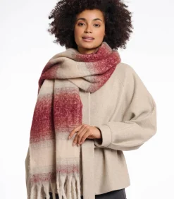 Best Geruite sjaal Suikerpruim berk OS DAMES Sjaals