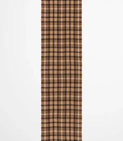 New Geruite wollen sjaal DAMES Sjaals