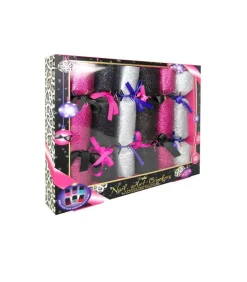 MYC-Paris Geschenkdoos met 6 kerstcrackers "Nagellak"