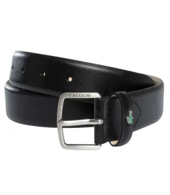 Heren LACOSTE Gespleten Leren Riem