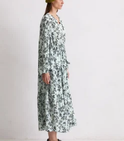 DAMES Marc O'Polo Gespreide jurk met all-over relaxte print