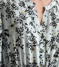 DAMES Marc O'Polo Gespreide jurk met all-over relaxte print