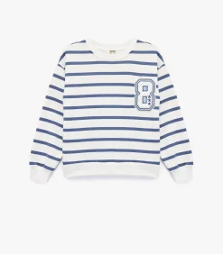 Sale Gestreept Sweatshirt Meisjes Lange Mouwen Kinderen Truien & Cardigans
