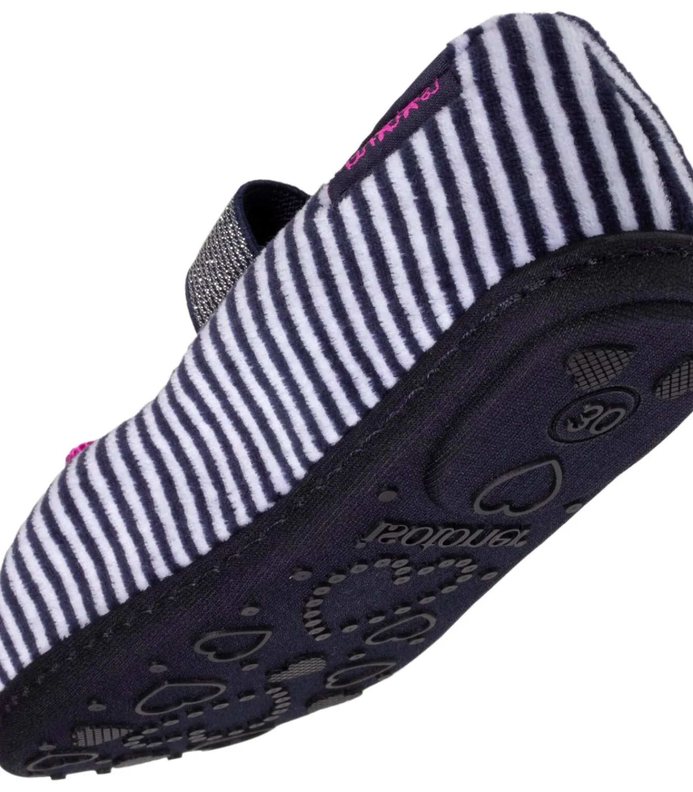 Outlet Gestreepte balletschoentjes voor kinderen Kinderen Pantoffels