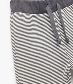 Kinderen Koton Gestreepte Joggingbroek voor Baby's met Trekkoord