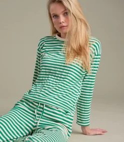 Outlet Gestript overhemd DAMES Maatpakken & Blazers