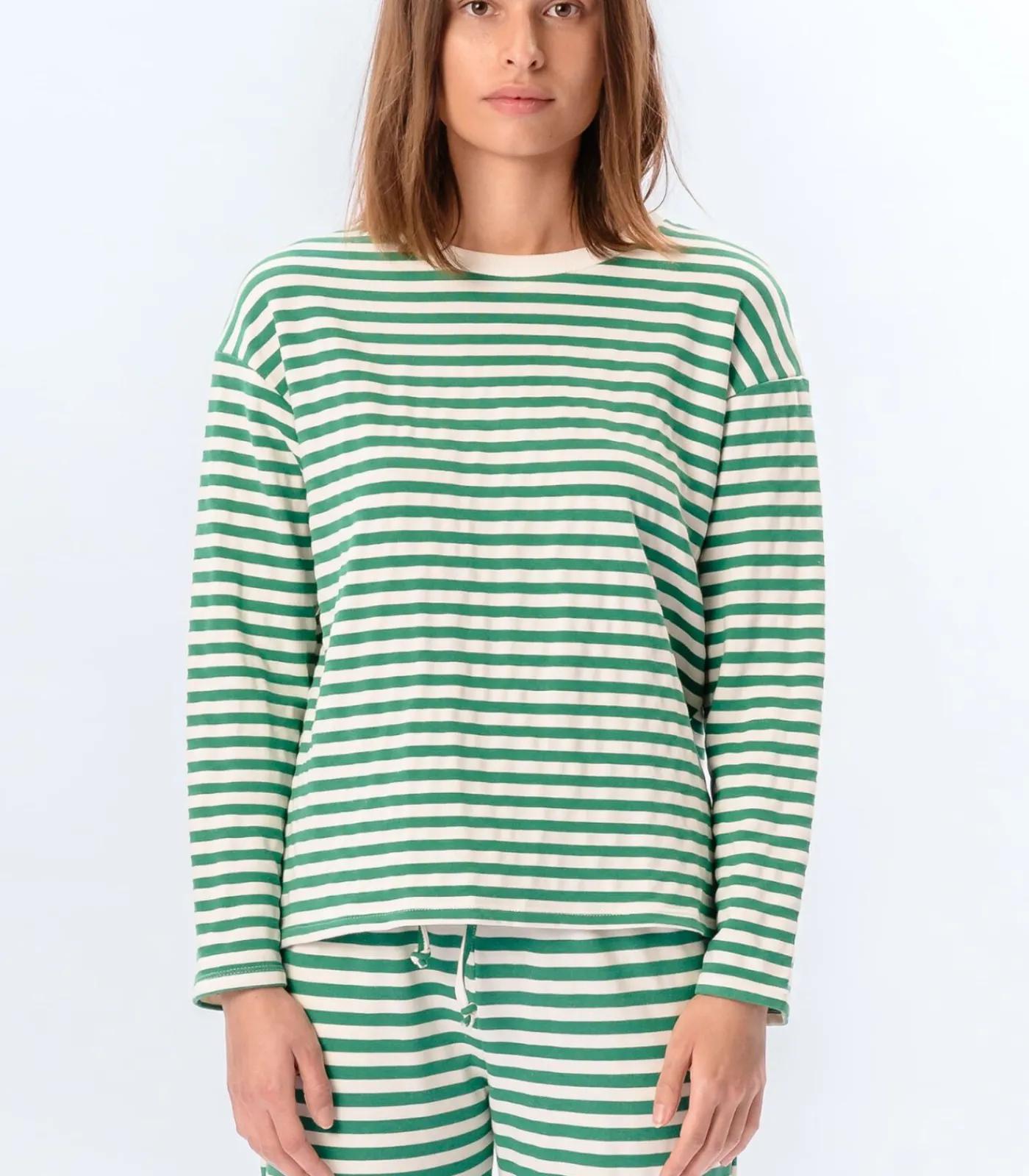 Outlet Gestript overhemd DAMES Maatpakken & Blazers