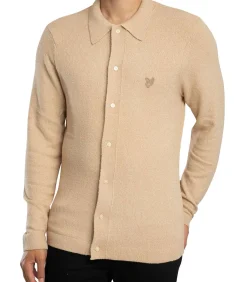 Hot Gestructureerd Reisgebreid Overshirt Heren Hemden