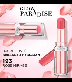 Sale Getinte Lipbalsem Glow Paradise - 193 Rose Mirage Lip Make Up