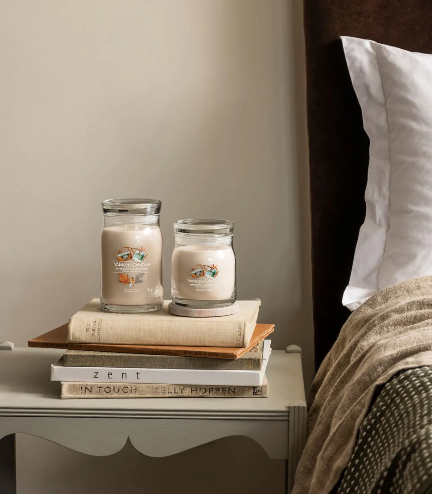 Discount Geurkaars Afternoon Scrapbooking Signature Large Jar Kaarsen & Kaarshouders