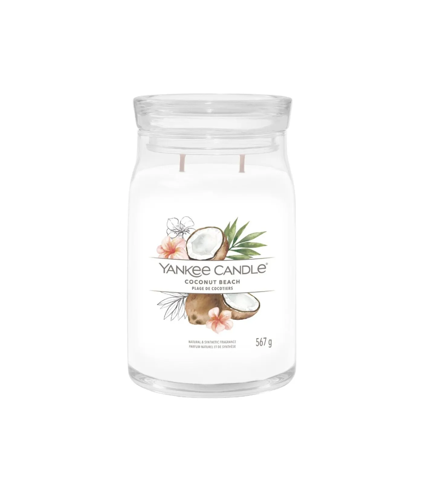 Yankee Candle Geurkaars Coconut Beach Signature Large Jar