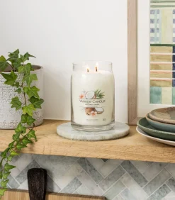 Yankee Candle Geurkaars Coconut Beach Signature Large Jar