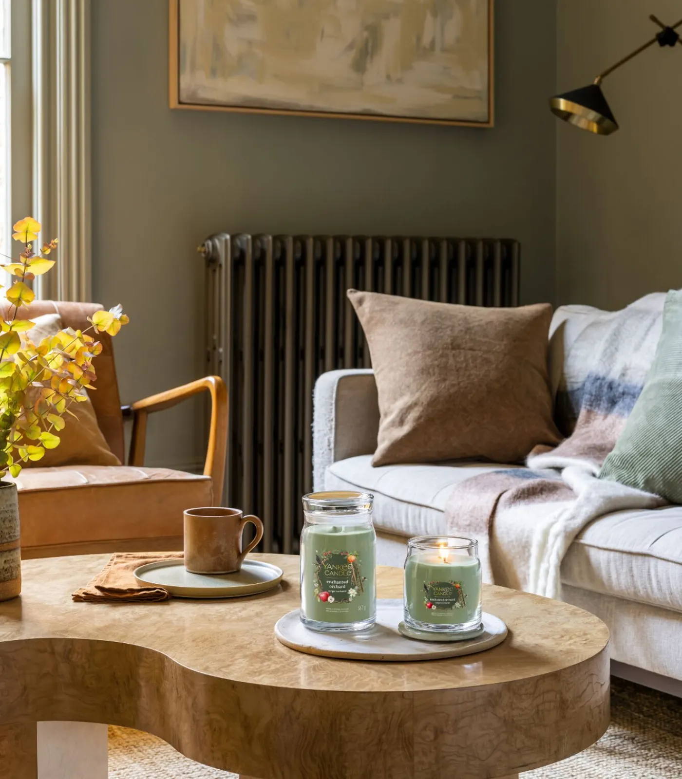 Yankee Candle Geurkaars Enchanted Orchard Signature Medium Jar