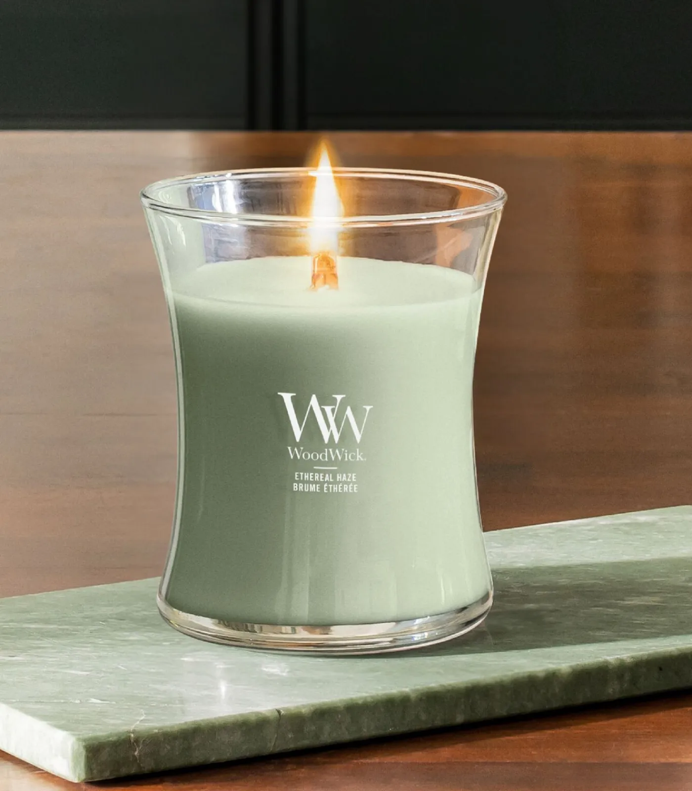 WoodWick Geurkaars Ethereal Haze Medium Candle