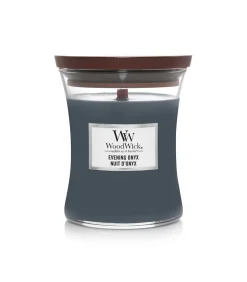 WoodWick Geurkaars Evening Onyx Medium Candle