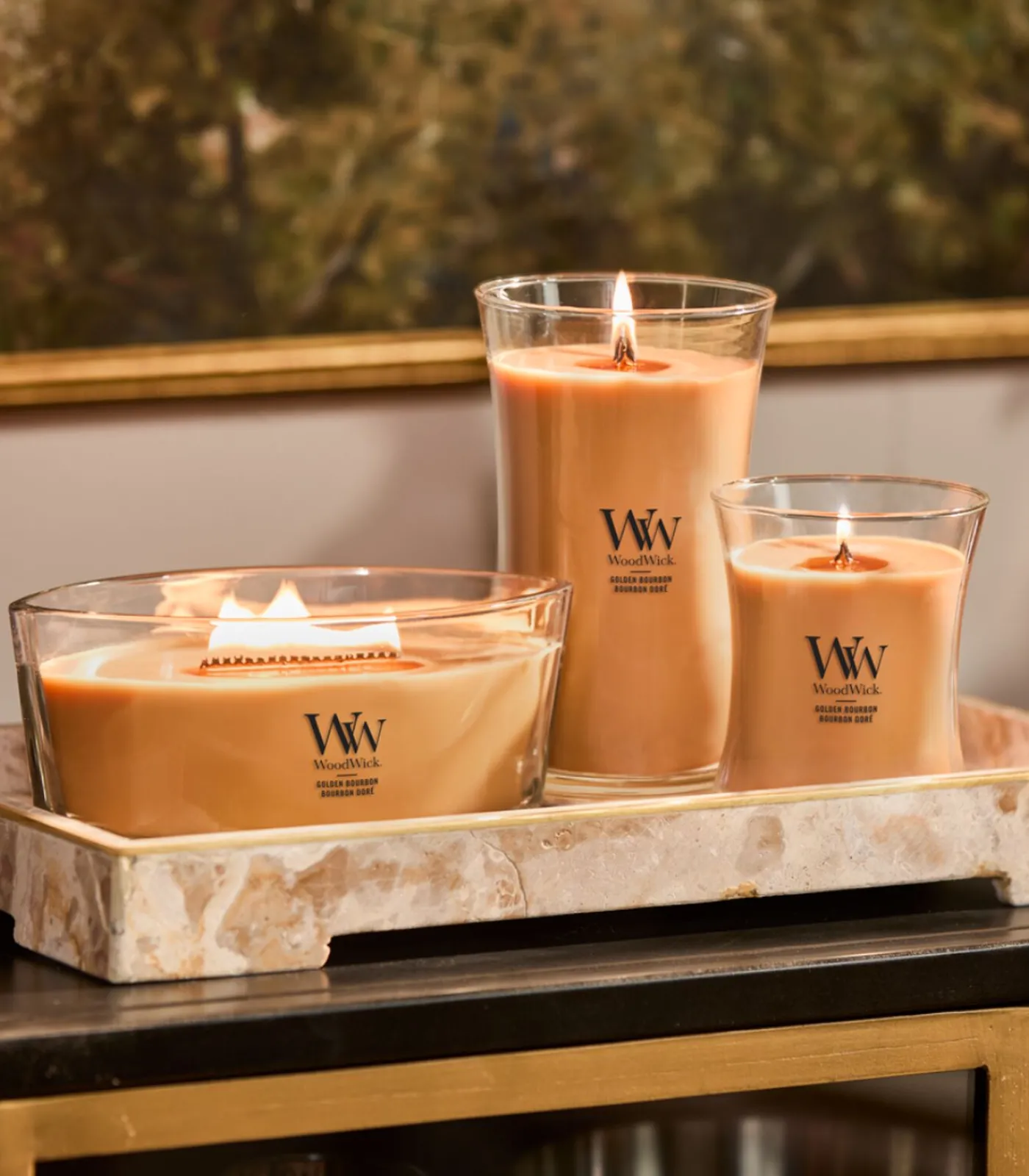 Online Geurkaars Golden Bourbon Large Candle Kaarsen & Kaarshouders